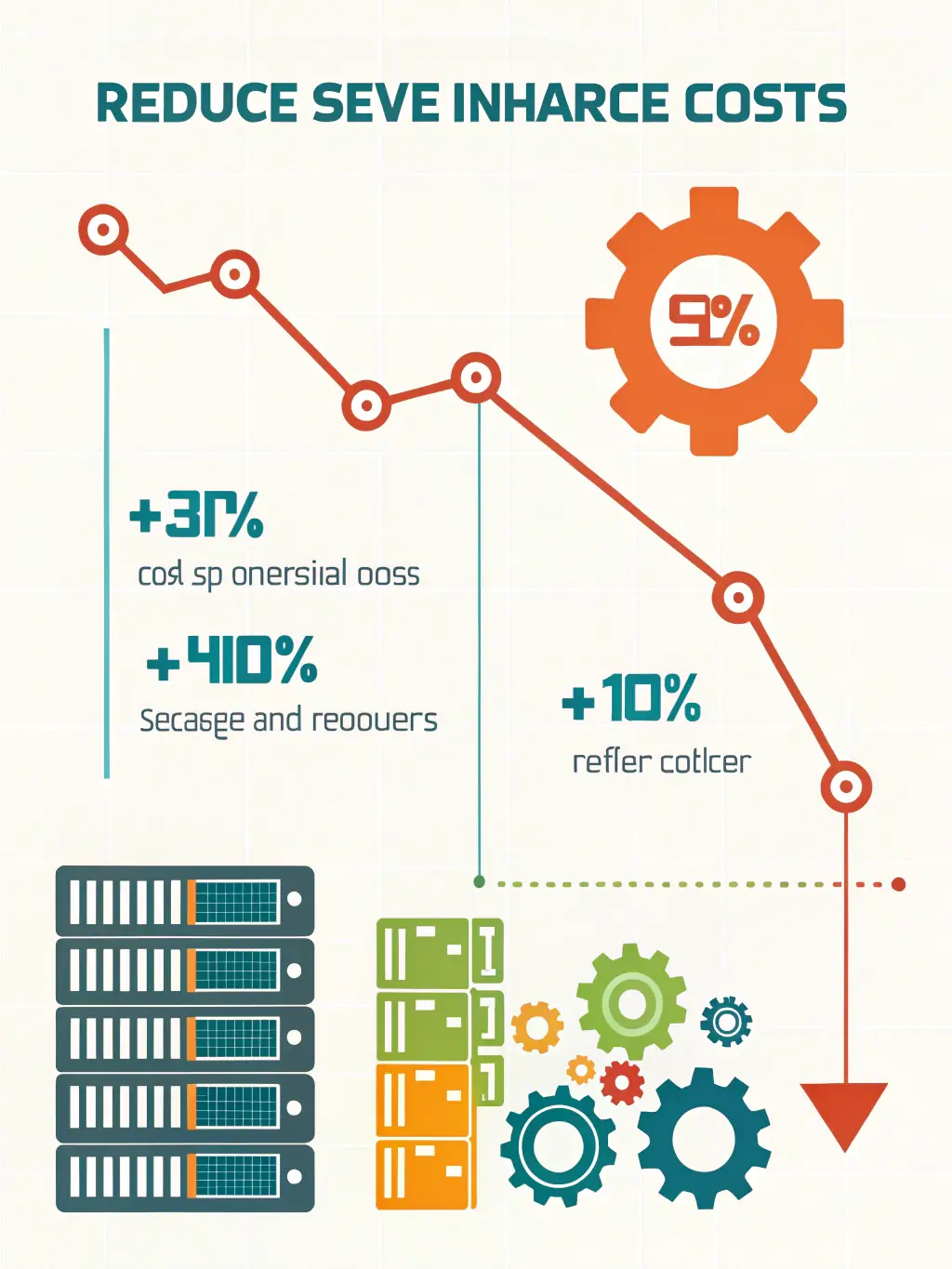 A graph illustrating the reduction in errors and cost savings achieved by using balanceLAB.3D's digital solutions in a civil engineering project.