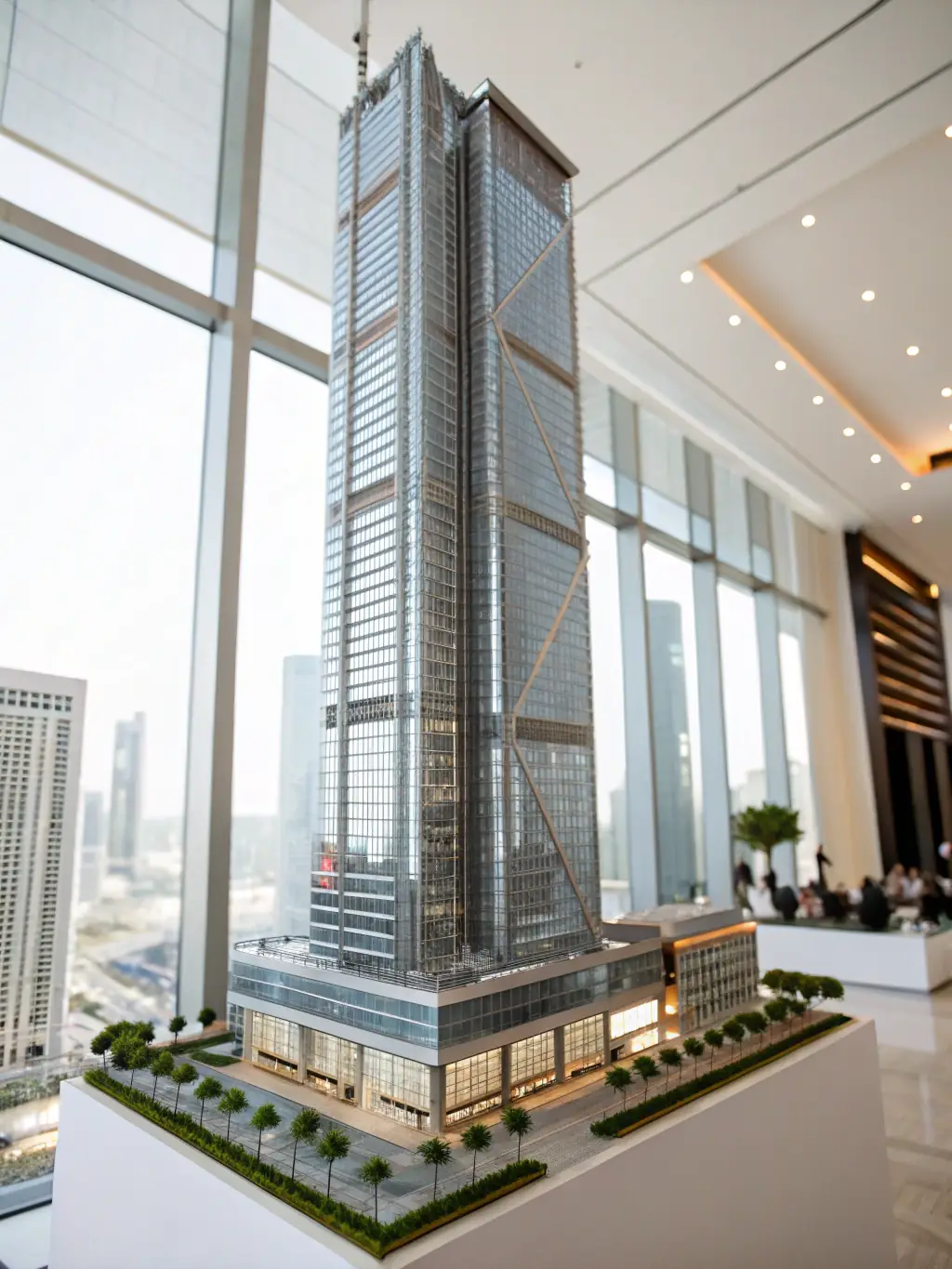 A 3D model of a building under construction, highlighting the digital representation and precision achieved through balanceLAB.3D's services.